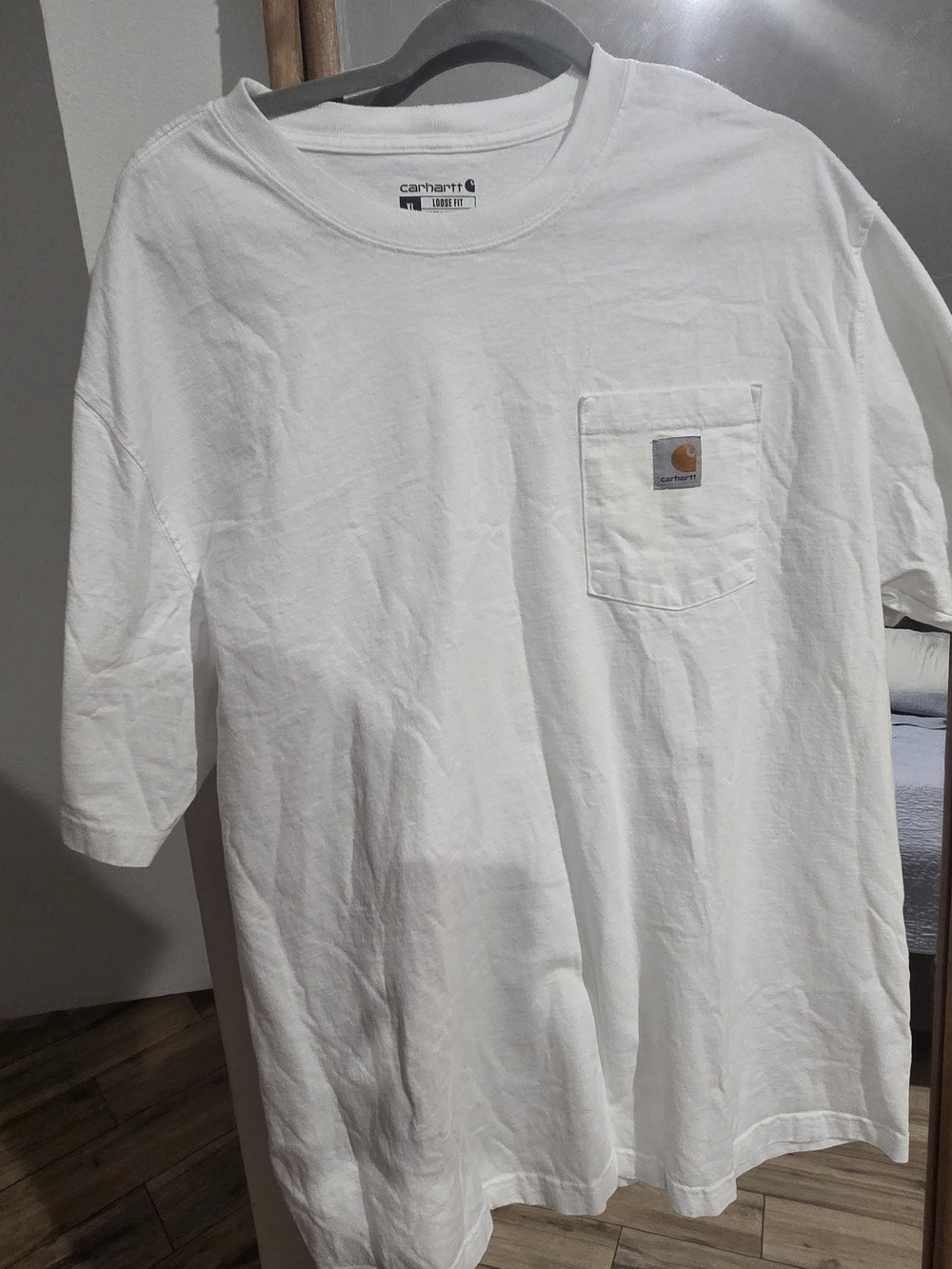 Carhartt Men’s White Pocket T-Shirt